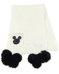 Disney Cream Scarf