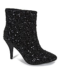 VT Collection Sequin Ankle Boots