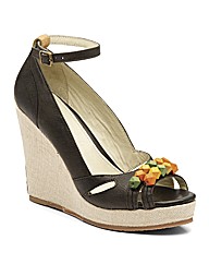 J Shoes Asta Wedge Sandals