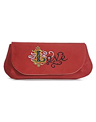 Spencer Ogg Red Love Clutch Bag