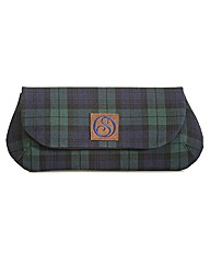 Spencer Ogg Tartan Oversized Clutch Bag