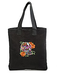 Spencer Ogg Sugar Skull Tote Bag