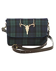Spencer Ogg Tartan Stag Cross Body Bag