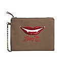 Spencer Ogg Bite Me Zip Clutch Bag