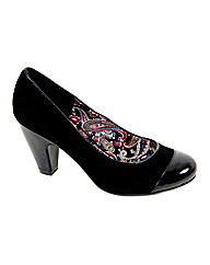 Strawberry Toe Cap Court Shoes