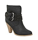 Strawberry Cowboy Ankle Boots