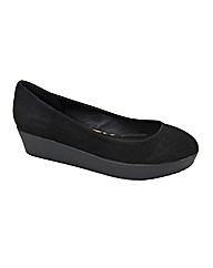 Strawberry Low Wedge Court Shoes