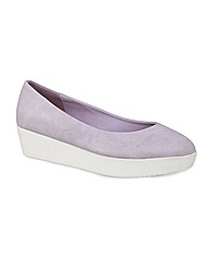 Strawberry Low Wedge Court Shoes