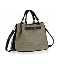 Petal Dolls Brown Beige Tote Bag