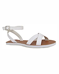 Strawberry Cross Over Flat Sandals