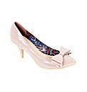 Strawberry Mid Heel Court Shoes