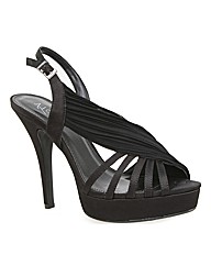 VT Collection Strippy Platform Sandals
