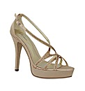 VT Collection Diamante Platform Sandals