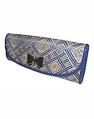 VT Collection Raffia Clutch Bag