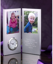 Personalised Photo Frame Message Clock