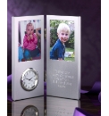 Personalised Photo Frame Message Clock