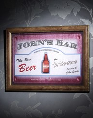 Personalised Bar Sign