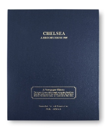 Blue Leather Personalised Football Book