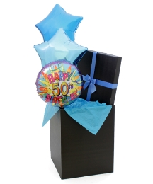 Happy 50th Birthday Balloon Bouquet