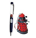 Dr Who Dalek Keychain & Floating Pen Set