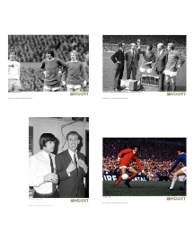 Set Of 4 Manchester United Prints