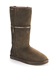 Redfoot Chocolate Zippy Boot