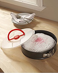 Round Cake Tin with Carry Lid