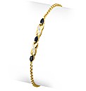 Sapphire & Diamond Accent Bracelet