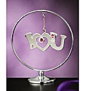 Chrome Plated I Love You Stand
