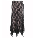 Petite Joanna Hope Godet Lace Skirt