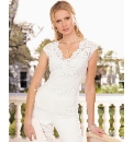 Changes By Together Lace Jersey Top