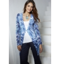 Fusions By East Print Over Blouse
