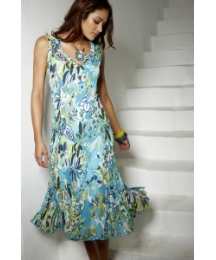 Fusions By East Floral Print Dress