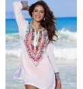Fusions By East Embellished Print Kaftan