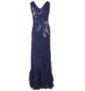 Petite Joanna Hope Frill Godet Dress