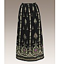Joanna Hope Crinkle Print Maxi Skirt