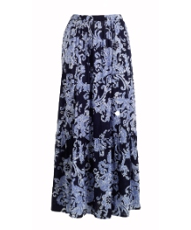 Joanna Hope Print Cotton Maxi Skirt