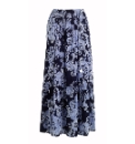 Joanna Hope Print Cotton Maxi Skirt