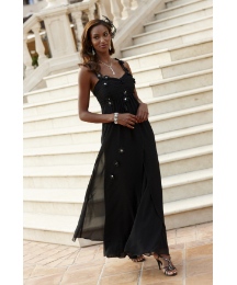Joanna Hope Flower Applique Dress