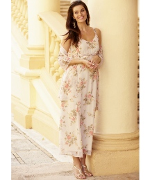 Joanna Hope Print Maxi Dress and Scarf