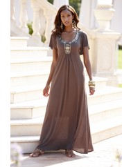 Joanna Hope Sequin Jersey Maxi Dress