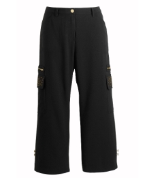 Joanna Hope Stretch Stud Crop Trouser