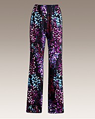 Joanna Hope Print Palazzo Trouser 29in