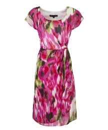 Joanna Hope Print Waterfall Dress