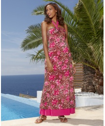 Joanna Hope Reversible Halter Dress