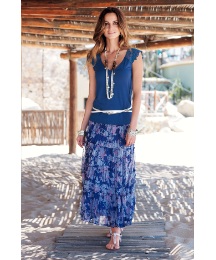 Changes By Together Lace Trim Jersey Top