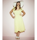 Joanna Hope Waterfall Shaped Hem Dress