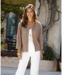 Joanna Hope Ruffle Jacket
