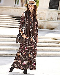 Joanna Hope Print Jersey Maxi Dress