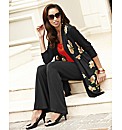 Joanna Hope Print Jersey Cardigan